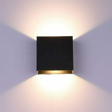 

6W LED Wall Lamp Modern Up Down Sconce Lighting Fixture Cube Light Indoor Decor