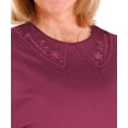 thumbnail image 3 of Silvert's Women Antistrip Suit(Non-Tear) Alzheirmer's Jumpsuit, L, Burgundy, 3 of 3