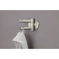 thumbnail image 3 of Moen Yb0402Bn Align Modern Double Swivel Robe Hook, Brushed Nickel, 3 of 3