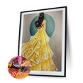 thumbnail image 2 of 5D bricolaje cuadrado completo taladro diamante pintura Kit hada princesa pared arte artesanía regalo FLhrweasw Nuevo, 2 of 9