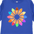 thumbnail image 4 of Inktastic Ice Cream Cone Starburst Boys or Girls Long Sleeve Toddler T-Shirt, 4 of 5