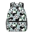 thumbnail image 1 of Balery Panda And Eucalyptus Mochila Escolar Impresa, Mochila Ligera para Viajes Casual, Mochila Duradera y Cómoda Multifuncional, Mochila para Laptop-One Size, 1 of 5