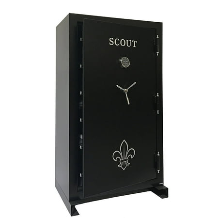 SCOUT gun safe UL RSC certified 50 long gun fire resistant safe with UL listed high security digital lock