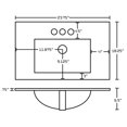thumbnail image 4 of American Imaginations 23.75-in. W Ceramic Top SetAI-23614, 4 of 7