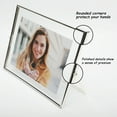 thumbnail image 3 of AhaGo 8x10 Silver Floating Picture Frame, Horizontal, For Photo 8x10, 7x9, 6x8,Classy For Festival, Wedding, 3 of 5