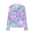 thumbnail image 7 of Craaazy Womens Tops Colorful Christmas Prints Fleece Crew Neck Long Sleeve Trendy Xmas Pullover Gifts for Women, 7 of 7