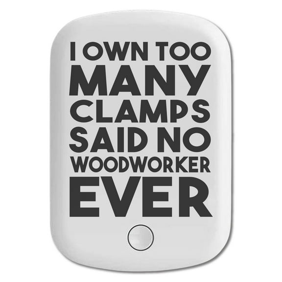 DistinctInk Magnetic Battery Pack, 10000 mAh Wireless Portable Charger with USB-C Cable, Compatible with MagSafe iPhone 14 / 13 / 12 Series - Own Too Many Clams - No Woodworker Ever