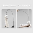 thumbnail image 2 of Rotating Cats Teasing Wand Toy wtih Strong Adhesive Suction Cup Design For Boredom Cats Indoor Play and Entertainment, 2 of 8
