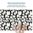 thumbnail image 4 of Salouo Cartoon Penguin Print Large Mouse Pad,Extended Mat Desk Pad, 3mm Thick Mice Pad Desk Mat Big Desk Pad for Work, Game, Office, Home -16 x 29.5in, 4 of 8