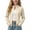 White, variant on SERTGUTR Girls Zip Up Jacket, Stand Collar Long Sleeve Thumbhole Top, Cropped Stretch Yoga Running Coat, Everyday School Fitness Sports Jacket