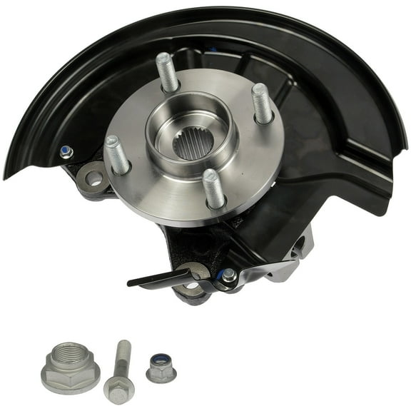 Dorman 686-366 Front Passenger Side Steering Knuckle Kit for Specific Ford Models, Black; Natural (OE Fix)