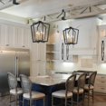 thumbnail image 1 of Vanity Art Farmhouse Vintage 6 Light Lantern Geometric Metal Pendant Ceiling Light Fixture Antique Chandelier Light For Dining Room Living Room, 1 of 6