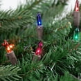 thumbnail image 3 of Northlight Mini Incandescent Christmas Lights - Multi-color - 35' Brown Wire - 100ct, 3 of 4