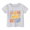 thumbnail image 3 of Kids 100 Days Of School Shirt Toddler Girl 100th Day Of School Relaxed Fit Breathable T-Shirt, Size 8 Years, 3 of 4
