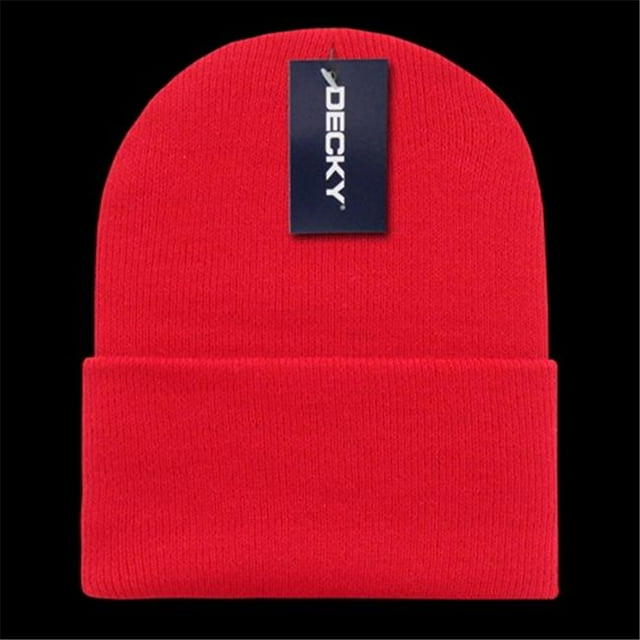 Decky KC-RED Bonnets de Manchette - Rouge