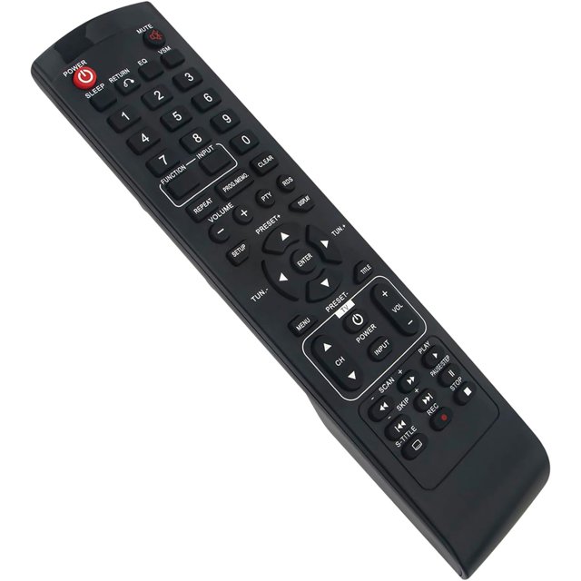 AKB36087607 Control remoto de reemplazo compatible con LG DVD/CD Receiver HT303PD HT303SU HT353SD HT-303SD HT-353SD