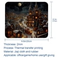 thumbnail image 5 of Christmas Square 8.3x9.8 Inch Non-Slip Rubber Bottom Printed Desk Mat Gaming Mousepad Mouse Mat for Office and Gaming, 5 of 6