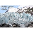 thumbnail image 3 of CafePress - Portage Glacier, Alaska (With Caption) Long Sleeve - Unisex Cotton Long Sleeve T-Shirt, 3 of 4
