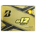 thumbnail image 2 of Bridgestone e12 Soft Golf Balls, Matte Yellow, 12 Pack, 2 of 7