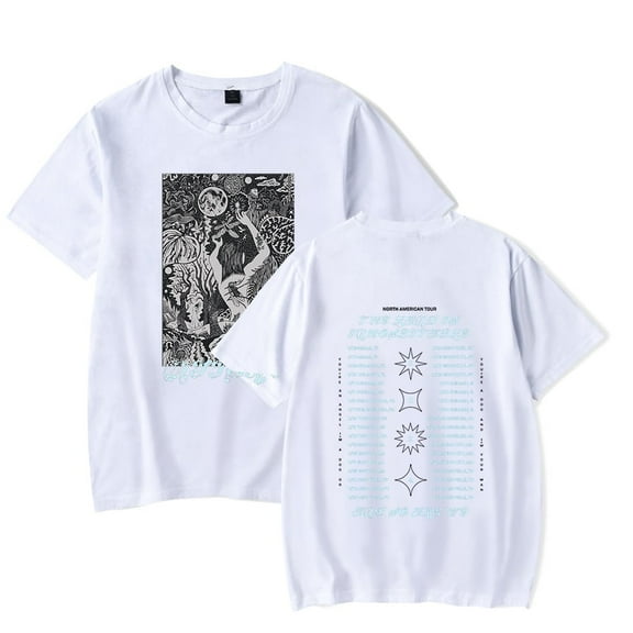 Mitski Tour Merch T-shirt New Printed Short Sleeved Men's And Women's Fashionable Casual Top