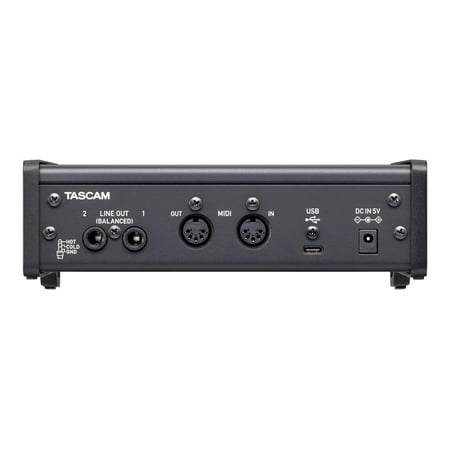 TASCAM - US-2X2HR USB Audio Interface - Black