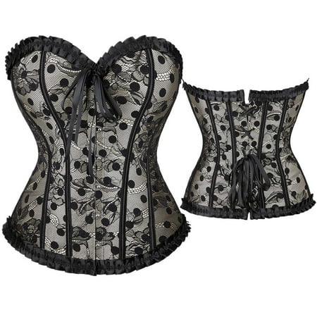 

Lilgiuy Fashion Saving Women’s Control Comfort Shapewear Plus Size Corsets For Women Bustier Lingerie For Halloween Costume Dress Bustier Top Gothic Shapewear Sexy Underwear