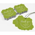 thumbnail image 5 of Inkdotpot Thank You For Sharing Our Special Day Bridal Shower-Baby Shower-Retirement-Wedding-Birthday Bottle Tag Real Silver Foil Favor Bracket Shape Hang Tags Pack Of 50, 5 of 7