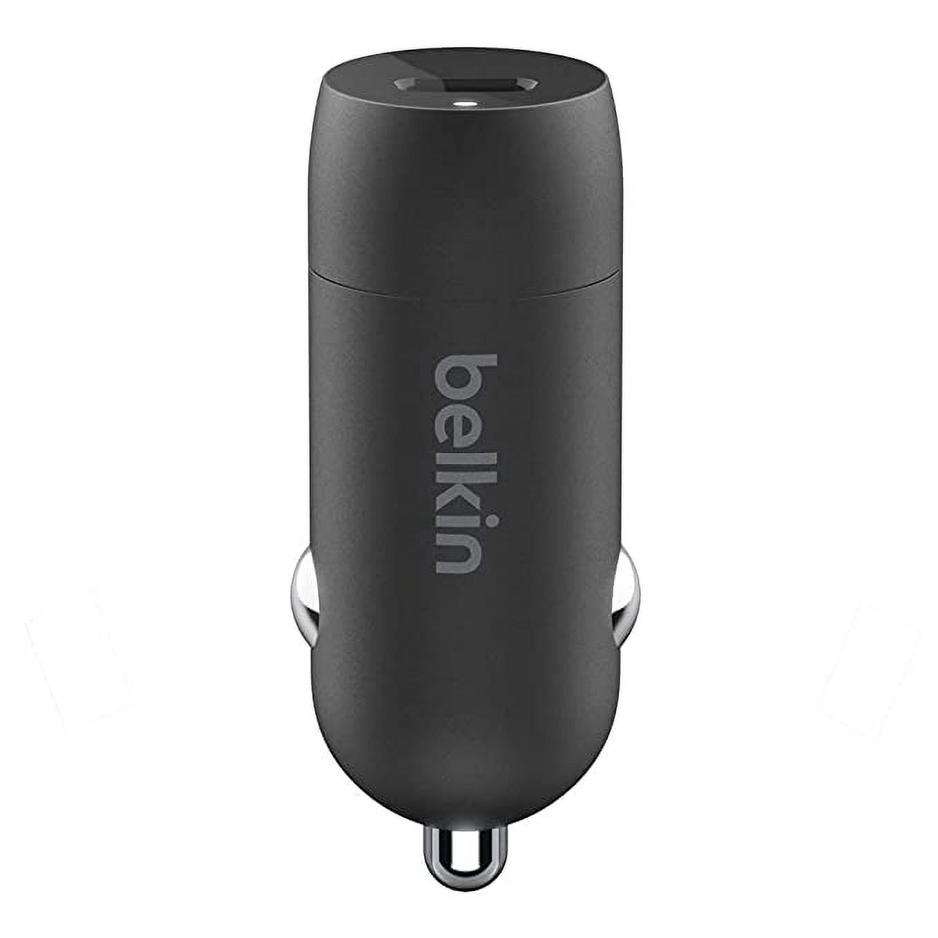 Belkin Boost Charge Car Charger Adapter for Lightning Devices - Black