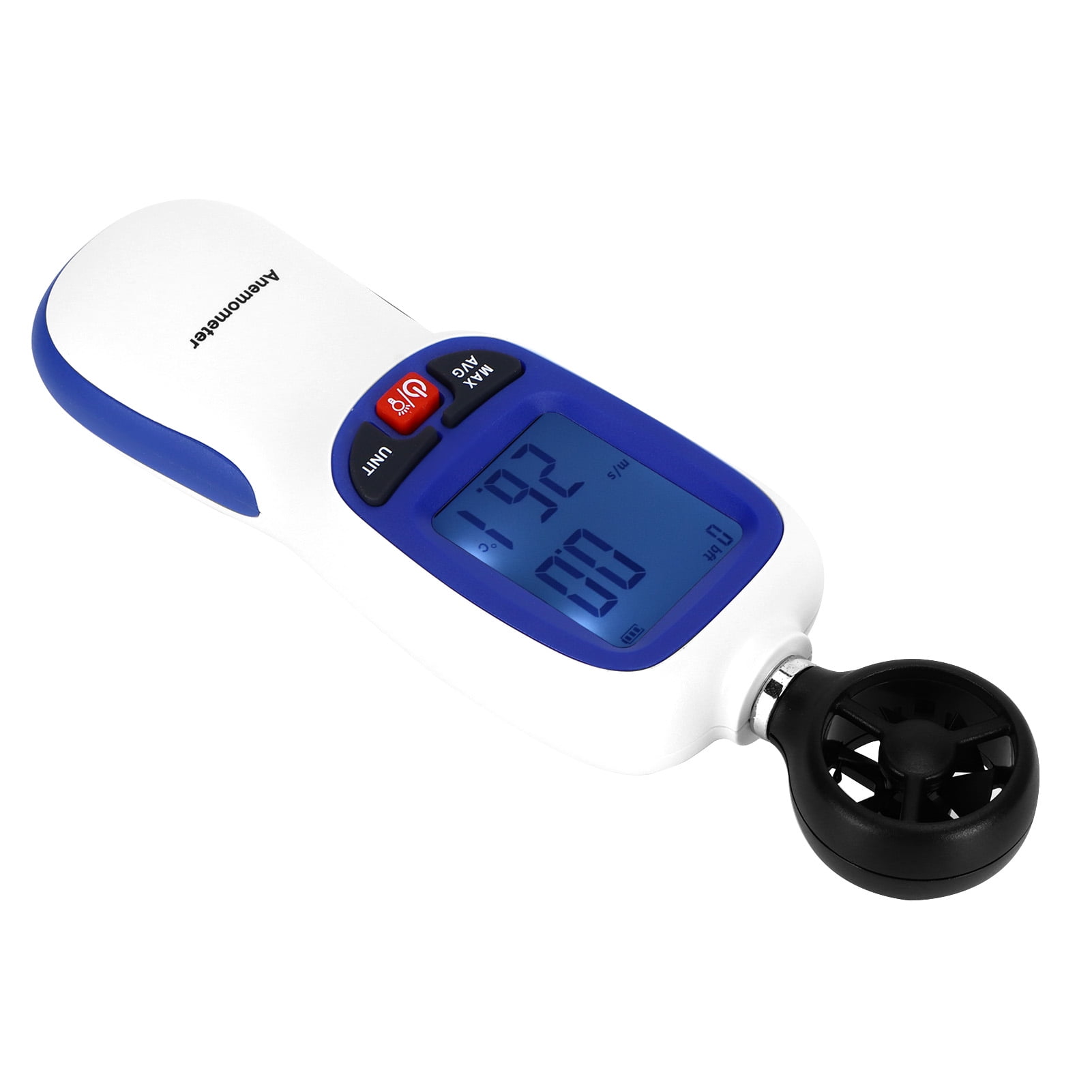 Anemometer Wind Speed Meter, Anemometer Handheld, Simple Button Design