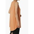 thumbnail image 4 of Women's S~3X Essentials Luxe Jersey Tunic V-Neck Relaxed Fit Sleeveless Top, 4 of 7