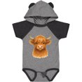 thumbnail image 3 of Inktastic Highland Cow Boys or Girls Baby Bodysuit, 3 of 5