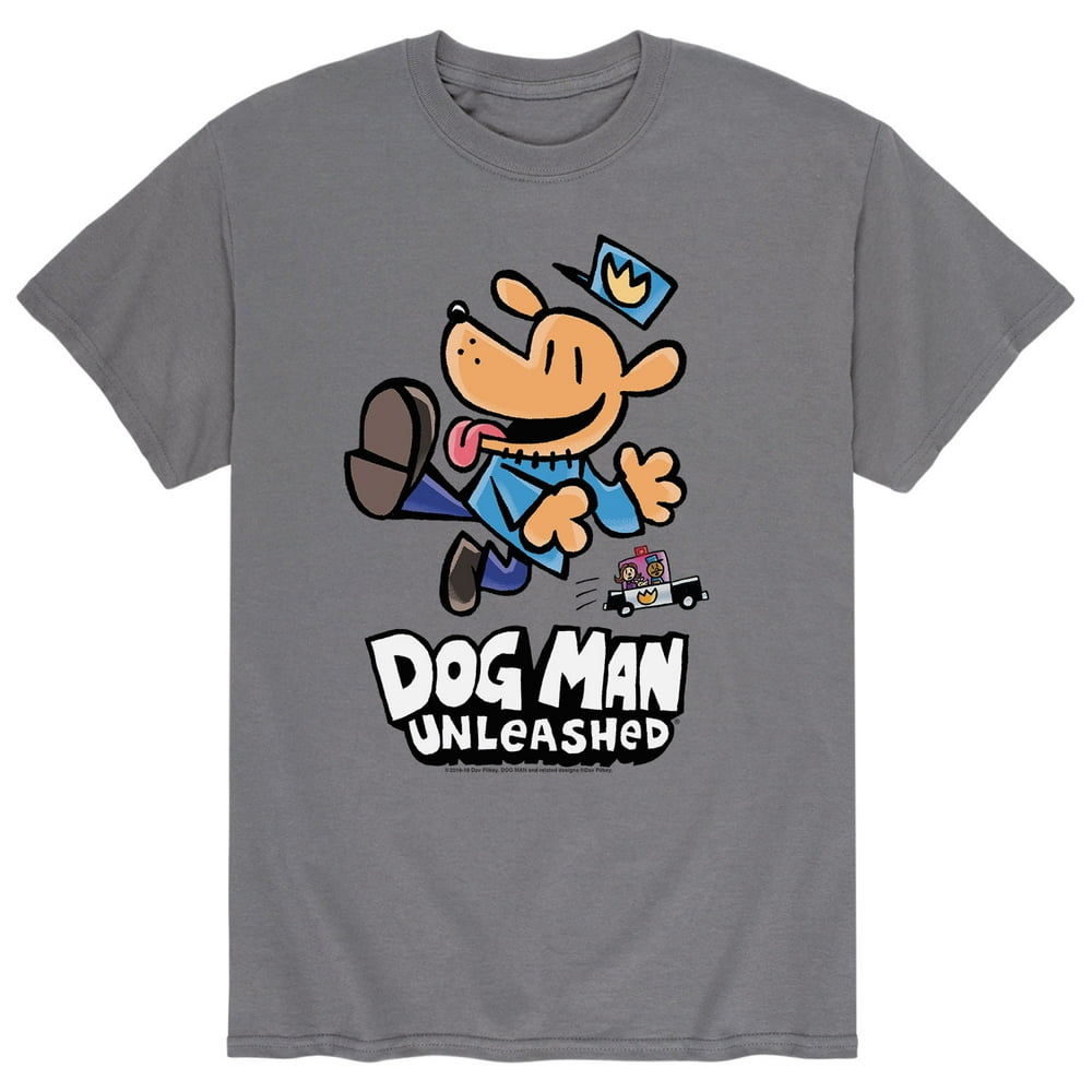 Dog Man - Dog Man Unleashed - Men's Short Sleeve Graphic T-Shirt