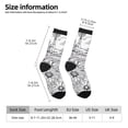 thumbnail image 2 of Honeii Country Farm Scene Print Adult Socks,Crew Socks,Casual Calf Socks,Daily Wear Socks for Men & Women, Perfect for Sports, Casual and Everyday Use, 2 of 6