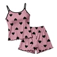thumbnail image 3 of Hkoxplj Lounge Set for Women Summer Women's Pajamas Two Piece Sexy Casual Camisole Shorts Home Clothes Set, 3 of 4