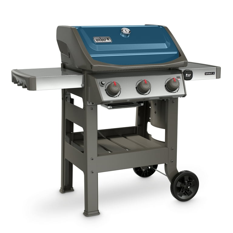 Weber Spirit II E-310 Propane Gas Grill, Sapphire