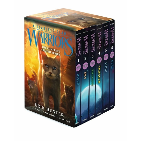 Warriors: a Starless Clan Box Set: Volumes 1 To 6: A Starless Clan #1: River, a Starless Clan #2: Sky, Starless Clan #3: Shadow, a Starless Clan #4: Thunder, a Starless Clan #5: Wind, a Starless C...