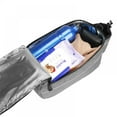 thumbnail image 2 of Bicycle Bag Insulated Trunk Cooler Pack Cycling Bicycle Rear Rack Storage Luggage Pouch Reflective MTB Bike Pannier Shoulder Bag, 2 of 11