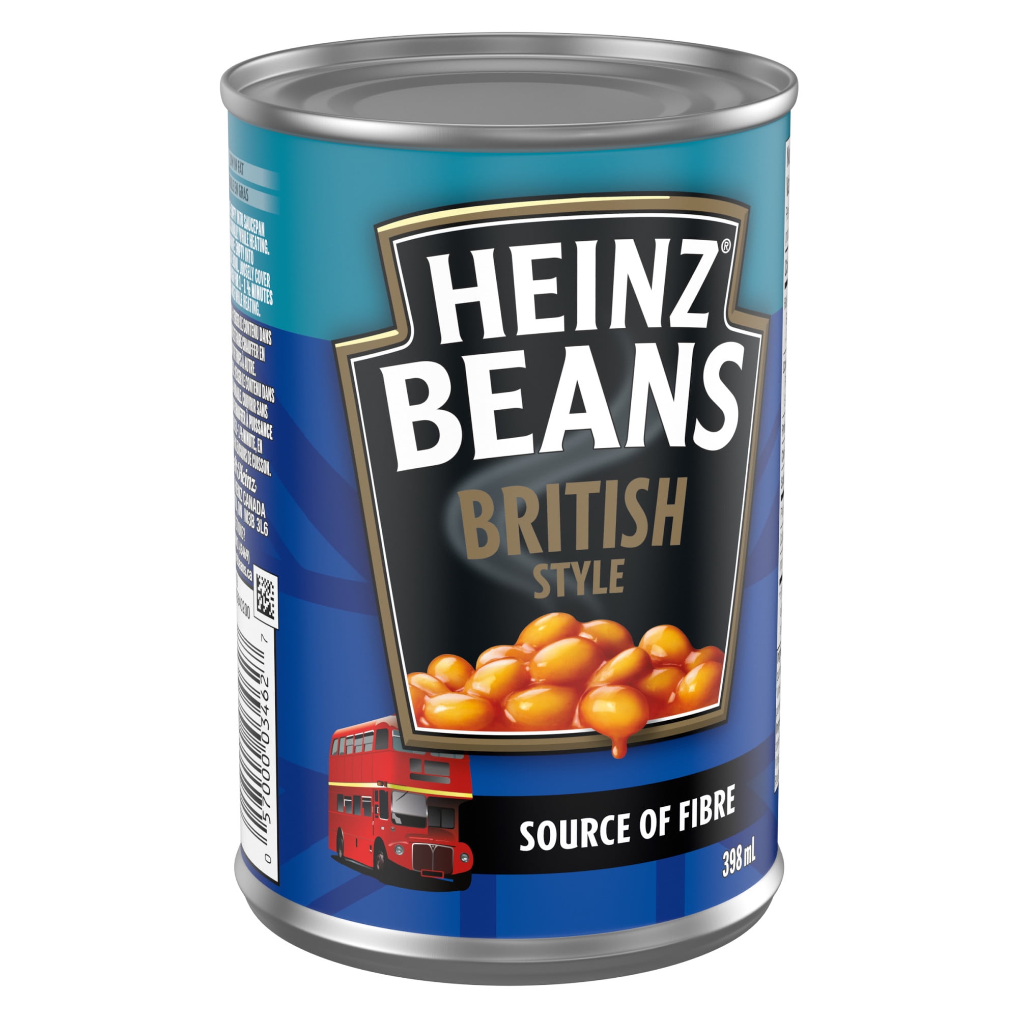 Heinz British Style Beans in Tomato Sauce, 398 mL Can