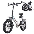 thumbnail image 1 of Gotrax R2V2 20" Foldable Electric Bike, 500W Motor, 32 KPH Top Speed, 64 KM Range, 3.0" Fat Tires, Commuter eBike, White, 1 of 7