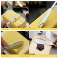 thumbnail image 4 of READY BUTTER 3 - in - 1 Knife: Stainless Steel Butter Spreader, Cold Butter Curler & Micro Grater. Serrated, Dishwasher - Safe, 4 of 6