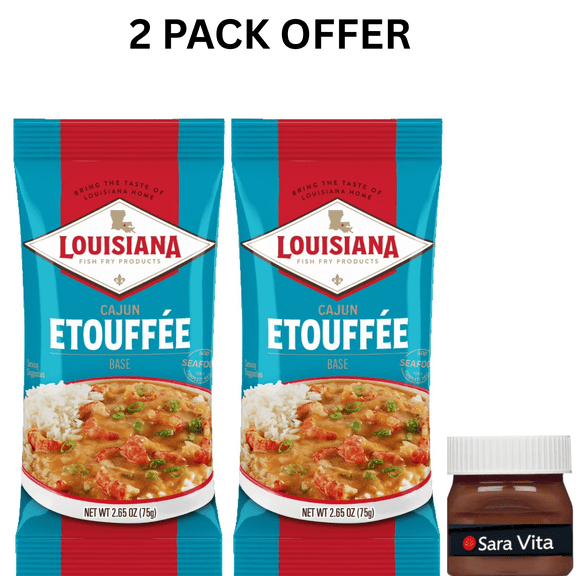 Louisiana Fish Fry Products Cajun Étouffée Base, 2.65 oz