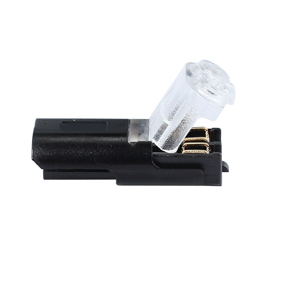 10pcs 12V Wire Cable Snap Plug In Connector Terminal Connections Joiners Car 