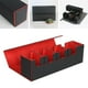 thumbnail image 5 of Caja organizadora de 5 compartimentos para almacenamiento, juguete de s de , capacidad para 400 contenedor de s de juego Premium de álbum DYNWAVEMX Estuche de baraja de cartas coleccionables, 5 of 8