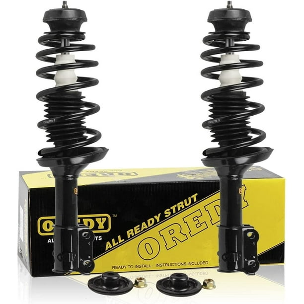 OREDY Front Struts Complete Struts Assembly Shocks Coil Spring