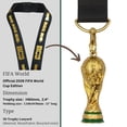 thumbnail image 2 of Edición oficial de la Copa Mundial de la FIFA 2026: cordón de nailon de 21 pulgadas con réplica de t, 2 of 8