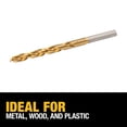 thumbnail image 3 of Broca DEWALT DW1316 de punto dividido de nitruro de titanio 1/4, 3 of 5