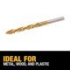 thumbnail image 3 of Broca DEWALT DW1316 de punto dividido de nitruro de titanio 1/4, 3 of 5