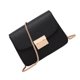 thumbnail image 3 of Bolso cuadrado de mujer Cuero de PU Bolso de mano para mujer Cadena Bolso de un solo hombro para mujer Negro Methold AP1593-00B, 3 of 7