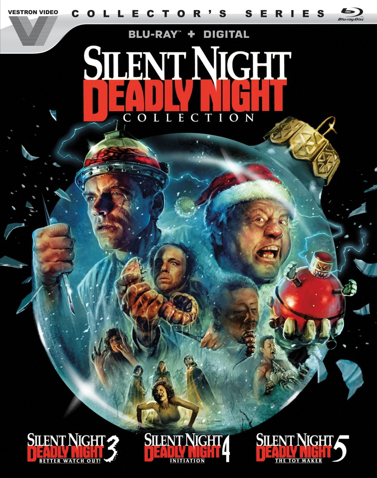 Silent Night, Deadly Night 3-Film Collection (Blu-Ray + Digital