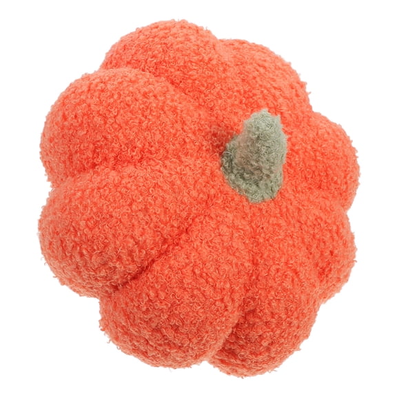 BESTYASH Pumpkin Shaped Throw Pillows Attractive Orange Color for Fall Decor 1Pack